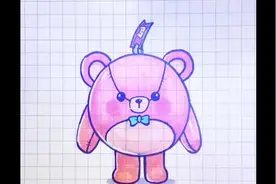 仔仔熊简笔画蛋仔派对 #简笔画#蛋仔派对 @抖音小助手视频封面