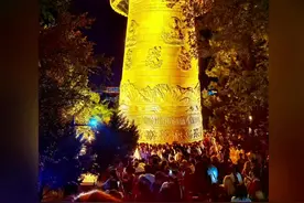D20天～自驾滇藏214国道～夜游香格里拉独克宗古城