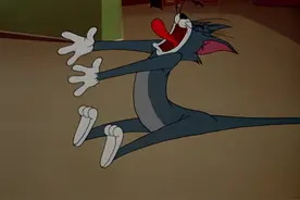 啊？这配音？ 到底汤姆的叫声有多离谱？#猫和老鼠 #每日一笑