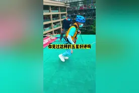 你见过这样的五星好评吗？这真是一个神秘的组织#导游重庆 #奥陶纪极限荡绳视频封面