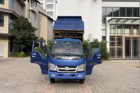 18年3月上牌福田时代716蓝牌自卸车，三万多公里，车况精品视频封面