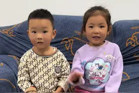 有儿有女 姐弟情深 这就是生活的意义#人类幼崽 #萌娃