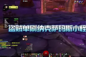 盗贼单刷纳克萨玛斯小怪日入万金？装备全身红警告⚠️#魔兽世界视频封面