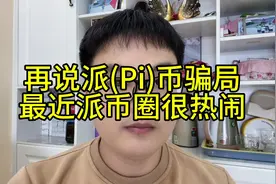 再说派(Pi)币骗局，最近派币圈很热闹