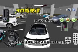 #233乐园 #3D驾驶课 #模拟游戏 给老王送辆车