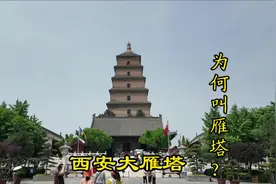 西安大雁塔为何叫雁塔？建成用于何用？ #世界文化遗产 #建筑视频封面