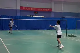 #羽毛球 #单打视频封面