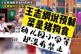 王志刚说“预制菜”是“猪狗食”，而幼儿园视频封面