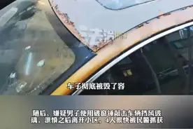 北京一车主被尾随回家蓄意报复 4男子恶意泄愤一辆沃尔沃轿车被刑拘 跟踪报复 砸监控 脱漆剂 破窗锤 故意毁坏财产只因停车发生口角（记者：雨涵）#停车 #吵架 #北京视频封面