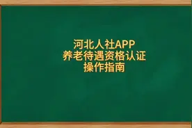 养老待遇资格认证视频封面