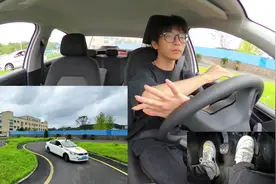 零零后大学生考科目二，玩得太溜了 ，关键还能一把过#考驾照视频封面