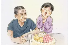 她一定是生在很有爱的家庭，那么开朗活泼可爱#画一个故事#过生日#古灵精怪#仪式感 #隔辈亲视频封面