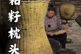 千年之前，先辈们便发现侧柏籽的价值，采来草本熏干，装入透气布袋，以此制成枕头。如今，我们依然坚守这项传统手艺！#侧柏籽枕头#记录农村生活视频封面