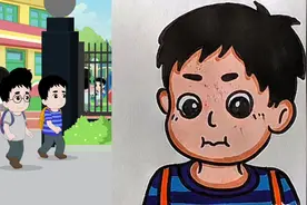 可怕的小吃摊儿 #简笔画