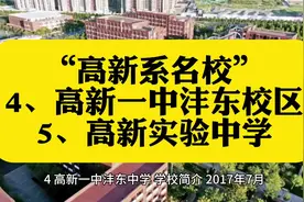 西安“高新系”名校4、高新沣东中学5、高新实验中学#学校视频封面