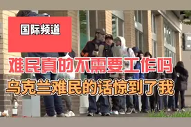 难民真的不需要工作吗，各国对待难民态度，乌克兰难民惊到了我视频封面