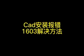 查看Setup.log从主程序安装开始出错“Install Autodesk AutoCAD
