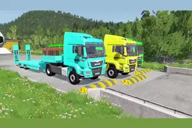 拖车运输#儿童汽车动画 #车车🚗视频封面