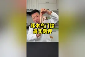 这个啄木鸟门铃真的那么响吗#测评 #啄木鸟门铃 #门铃