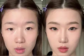 大小眼调整教程详细版 也是之前视频的眼妆教程