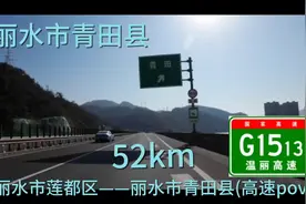 高速pov：丽水——青田视频封面