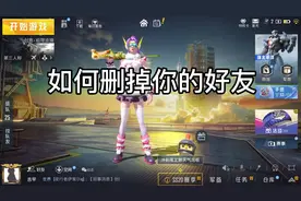 #如何删掉你的好友 #和平精英毅儿 #看我多会玩 #和平精英