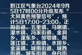 黔江区气象台发布大风黄色预警[Ⅲ级/较重]视频封面
