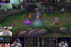 各主播看T1夺冠，被faker的不死嘉里奥打破防视频封面