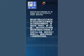 静乐县气象台发布大风蓝色预警[Ⅳ级/一般]视频封面