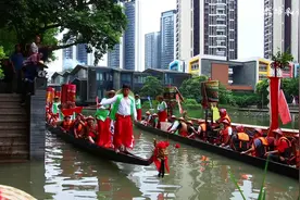 农历四月廿八，文冲东坊龙船采青。#广东进入龙舟时间 #龙舟精神视频封面