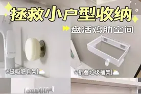 小户型空间翻倍❗️超实用收纳✨小家越住越大 #收纳整理 #生活好帮手 #实用省空间 #实用小技巧 #居家好物视频封面