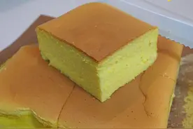 古早蛋糕 可以趁热吃的古早蛋糕，入口绵软湿润，不会干巴巴，蛋香浓郁真的超好吃～跟着喵妈的配方一次就成功哦～#甜品 #古早蛋糕 #下午茶甜品 #烘焙视频封面