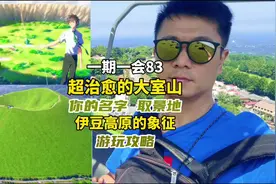 超治愈的大室山，你的名字取景地。游玩攻略。#大室山 #旅行高视频封面