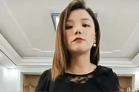 #夏季新款 #面料柔软舒适 #谁穿谁好看 广场舞摩登舞华尔兹上衣女圆领新款舞衣荷叶边拉丁舞服装夏交谊舞视频封面