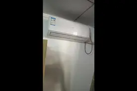 奥克斯挂机空调内机大壳拆卸教程#技术分享 #空调视频封面