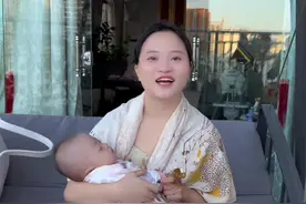 文案，第五十集宝宝九个月开始长上牙了，今天也和老婆商量了一件很重要的事情，他很善良还是同意了，只是我怕委屈了她#日常vlog视频封面