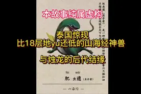 泰国惊现比18层地yu还低的山海经神兽 与烛龙的后代结缘#因果视频封面