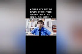 关于调整黑龙江省最低工资标准的通知视频封面