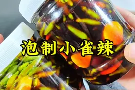 迷你小米辣经过简单的腌制，却是一道独特的下饭神器，几颗就能下一大碗饭#抖音美食推荐官 #地方特色美食 #云南小雀椒 #美食 #下饭神器