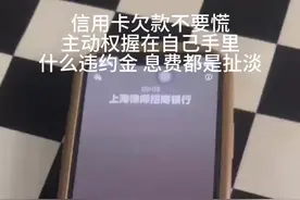 招商银行信用卡逾期个性化分期的后续，陆陆续续的沟通的确已经烦了，招行的律师现在主动联系我，我们必须要求只还本金，主动权必须握在自己手里！#万万没想到 #信用卡逾期 #信用卡个性化分期 #协商还款 #信用卡知识视频封面