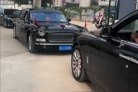 红旗L5的压迫感#dou是好车 #红旗视频封面