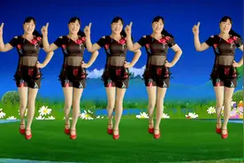 经典歌曲广场舞《感觉自己萌萌哒》教学版，动感好看