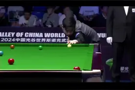 2024武汉公开赛 恭喜斯佳辉#斯佳辉 #斯佳辉生涯首杆147战胜特鲁姆普#2024斯诺克武汉公开赛