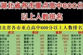 湖北重点高中600分排名，县级高中全面衰退，掐尖教育愈发明显视频封面