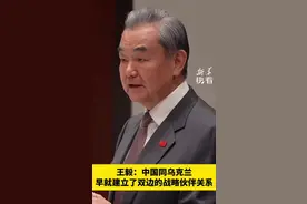王毅：中国同乌克兰早就建立了双边的战略伙伴关系。视频封面
