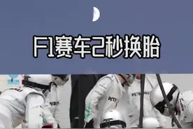 #涨见识 #冷知识 F1赛车比赛时为什么能在2秒内完成换胎？视频封面