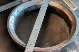 圆管画线小技巧#铆工下料 #技术分享