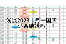 十月一长假  十月一日适合结婚吗 十月一日国庆结婚  结婚择日