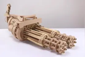 用废弃的旧纸板做一把全自动加特林是一种怎样的体验#手工diy视频封面