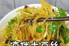 没有胃口的时候就去试试这个凉拌土豆丝 酸辣脆爽老解腻了#凉拌土豆丝 #家常菜 #妈呀太香了 #抖音美好食光分享各省特色凉拌菜视频封面
